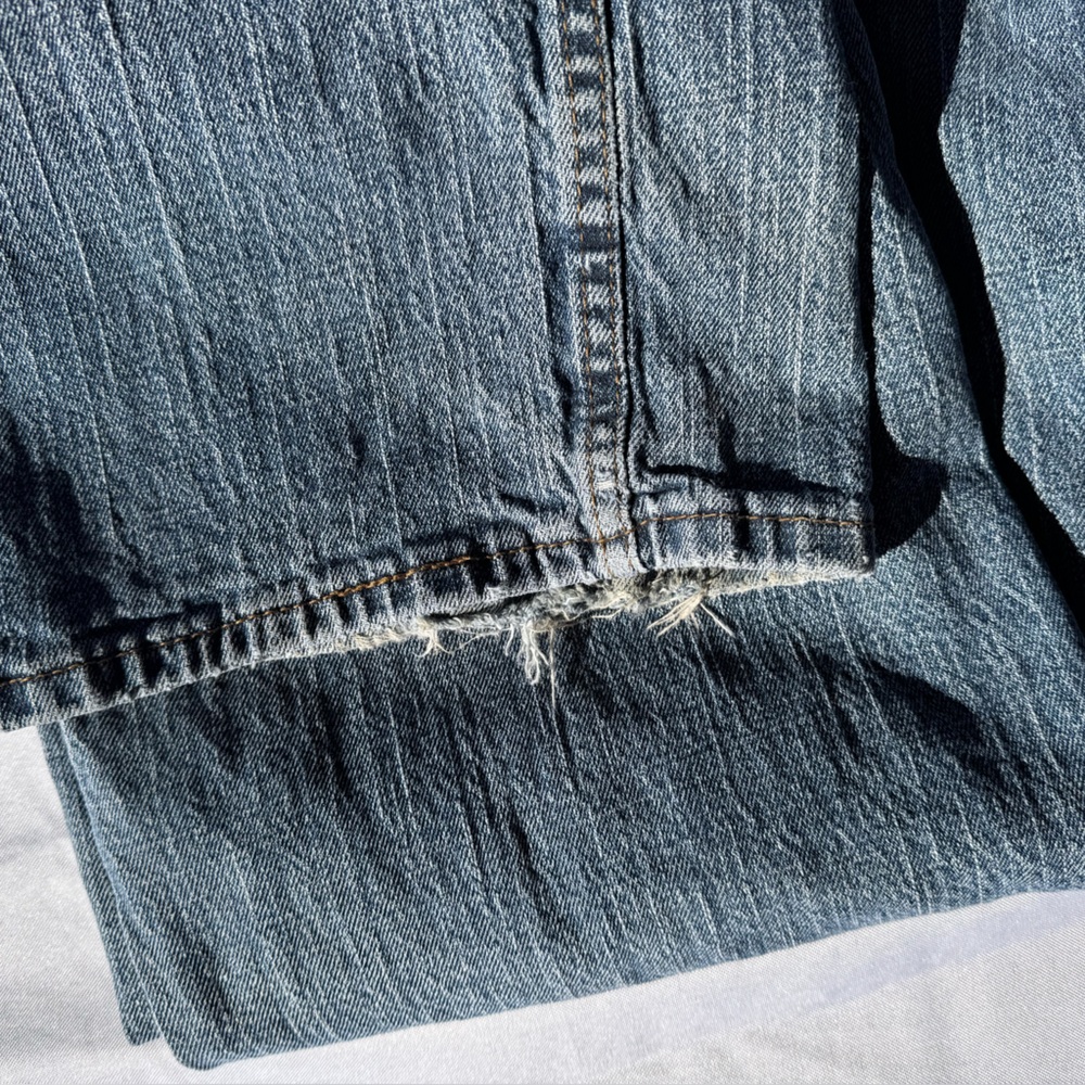 Denizen from Levi's Men's Blue Jeans-DISTRESSED - Picture 15 of 16